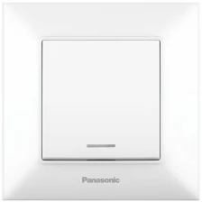 Выключатель Panasonic Arkedia Slim скрыт. 1кл. IP20 белый (упак.:1шт) (WNTC00122WH-RU)