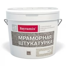 Декоративная мраморная штукатурка Bayramix Kashmir White-N 15 кг