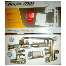 Узел смесительный Royal Thermo RoyalMix без насоса 1"