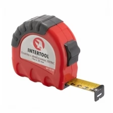 Рулетка с фиксатором INTERTOOL EXTRA 10мх25мм MT-0210