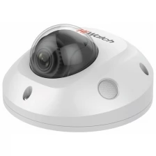 HiWatch 2Мп уличная компактная IP-камера с EXIR-подсветкой до 10м 1/2.8" Progressive Scan CMOS; объектив 4мм; угол обзора 86°; механический ИК-фильтр; 0.01лк@F1.2; сжатие H.265/H.265+/H.264/H.264+/M