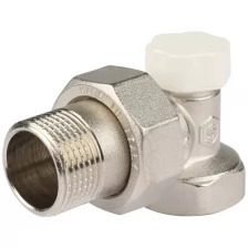 Клапан балансировочный угловой STOUT - 3/4" (ВР/НР-американка, PN10, Tmax 120°C)