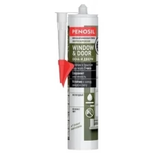 Силиконовый нейтральный герметик Penosil Window & Door Silicone Sealant прозрачный 310 мл H3712