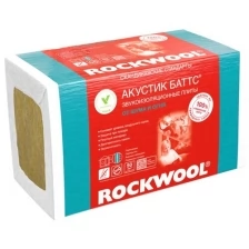 Звукоизоляция Rockwool Акустик Баттс, 50 мм