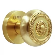 PIRUETTE Ручка дверная межкомнатная фалевая SIRIUS L149 MATTE BRASS 34101110