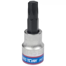 Торцевая насадка (бита) 3/8", TORX, T45, 50мм KING TONY 302345